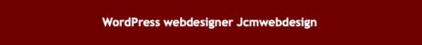 wordpress webdesigner hoofddorp jcmwebdesign